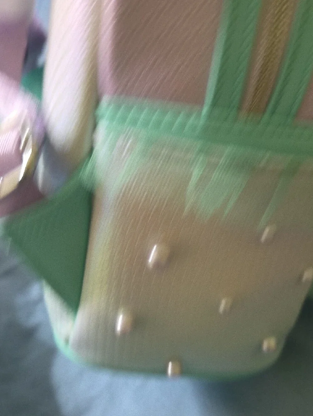 Loungefly Little Mermaid Iridescent Green Pearl Mermaid Mini Backpack - Picture 5 of 7